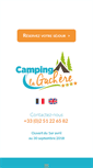 Mobile Screenshot of camping-gachere.com